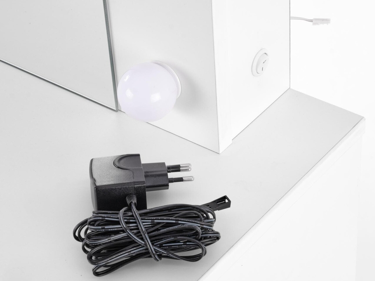 Schminktisch Houston Gaudium (Weiss)