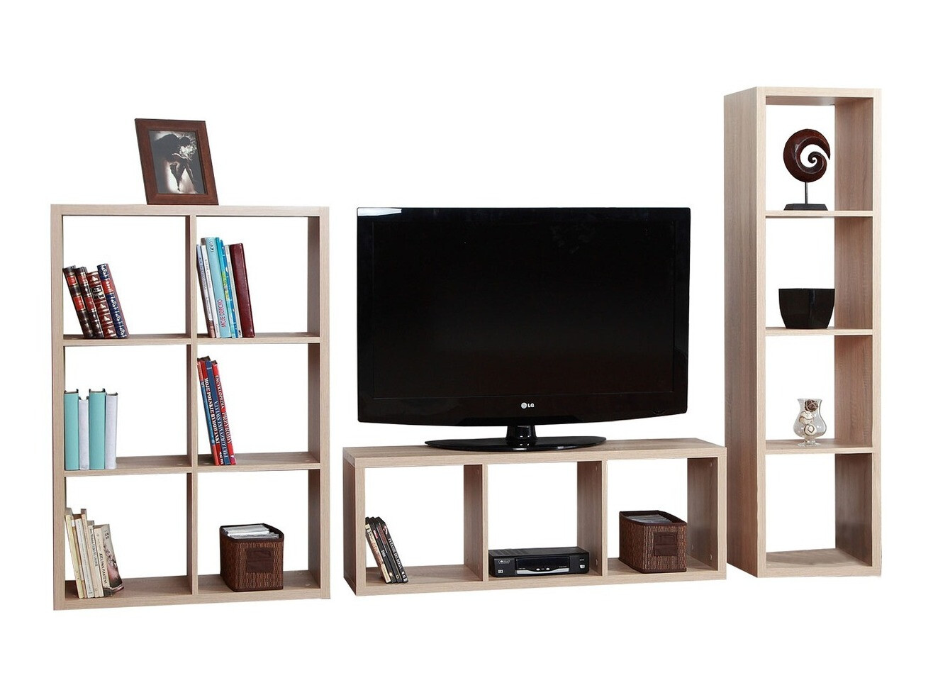 Wohnzimmer-Set Levnova 106 (Sonoma-Eiche)