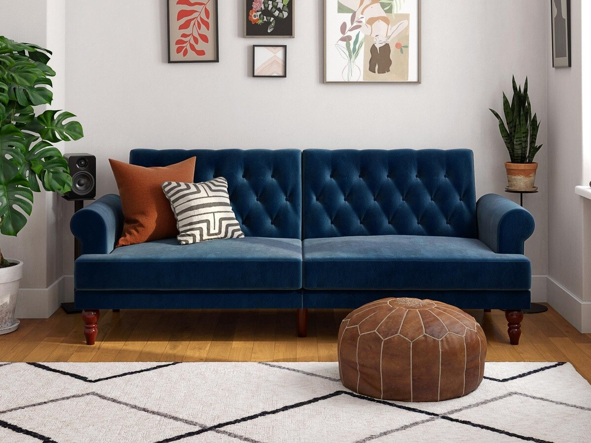 Schlafsofa Novogratz 112 (Blau)