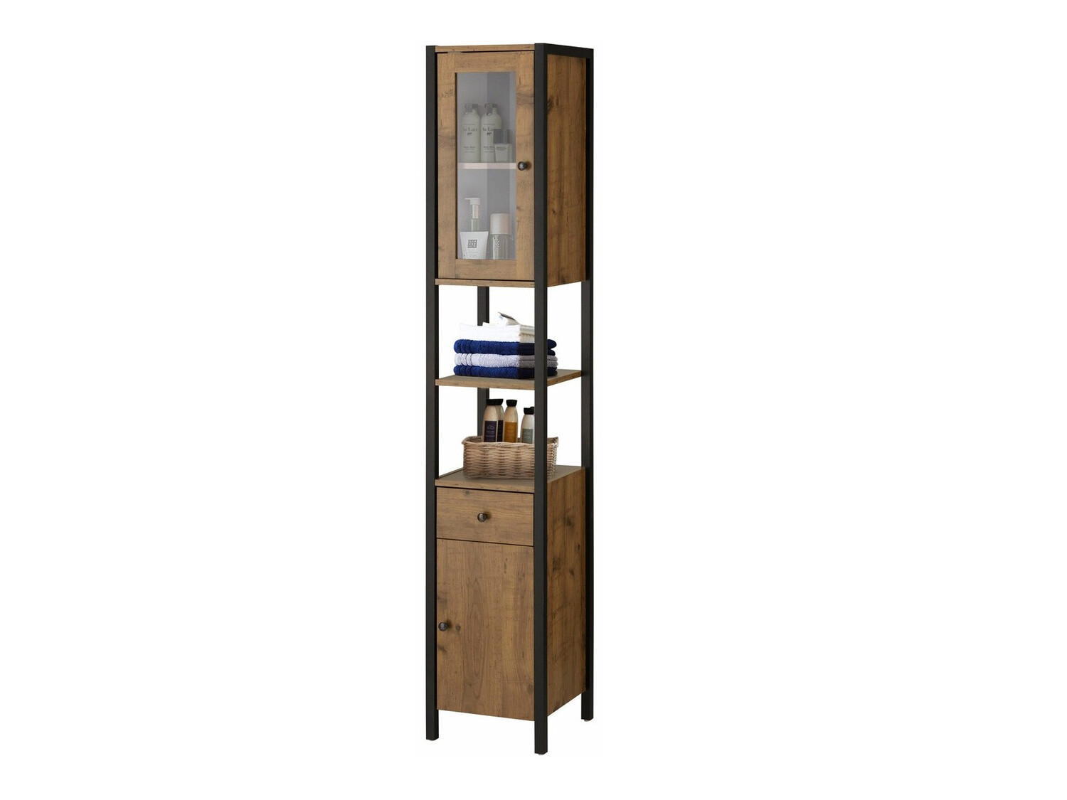 Stehender Badezimmerschrank Larnovo 110