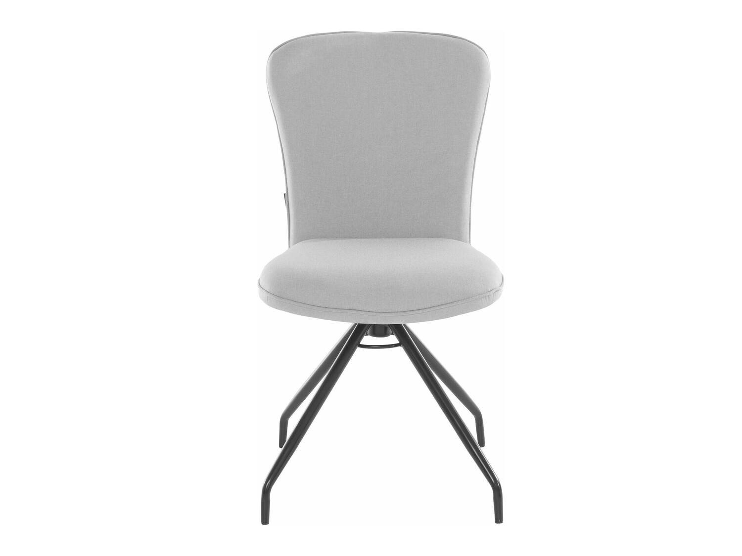 Stuhlset Denton 539 (Hellgrau + Schwarz)