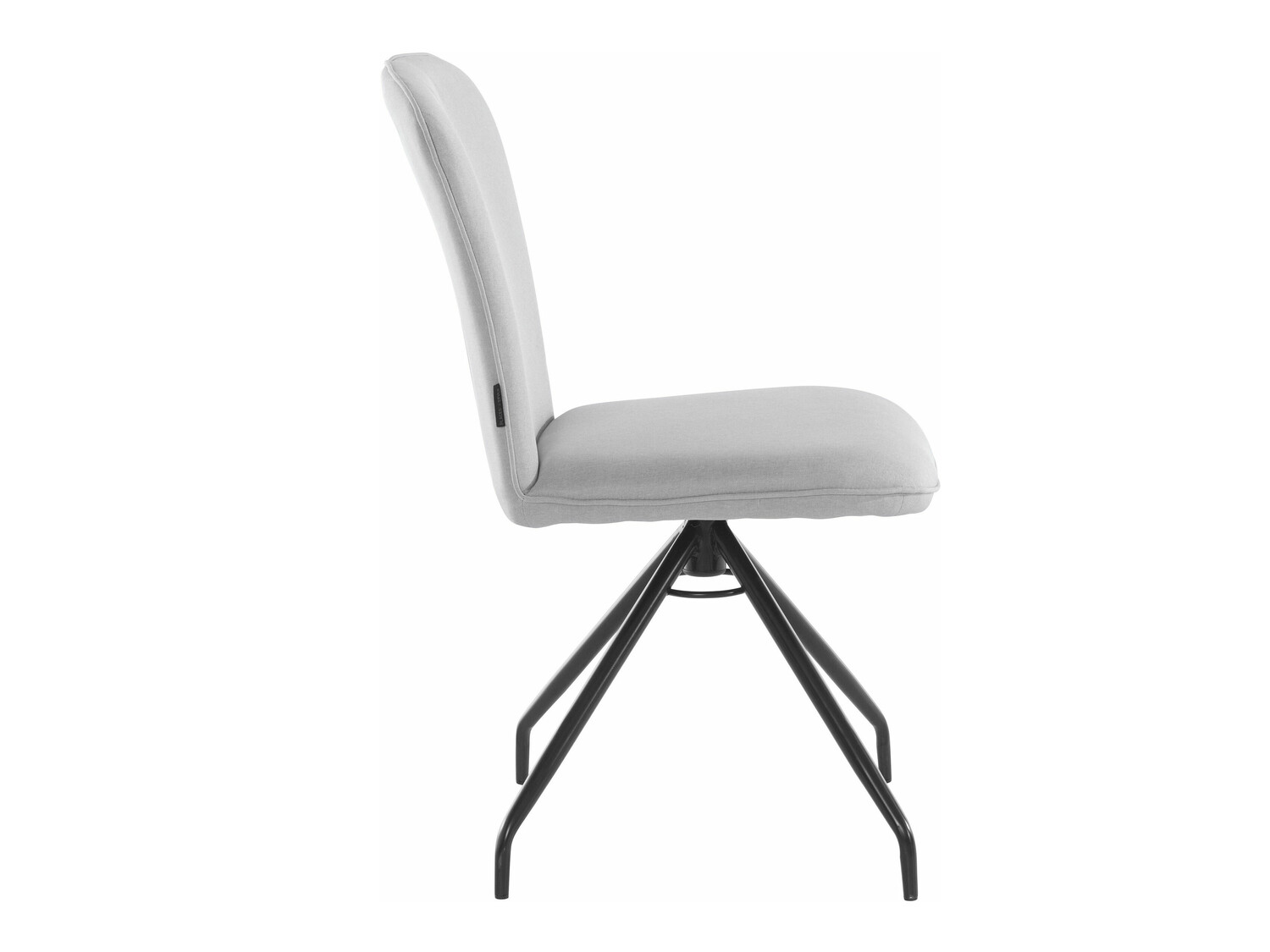 Stuhlset Denton 539 (Hellgrau + Schwarz)