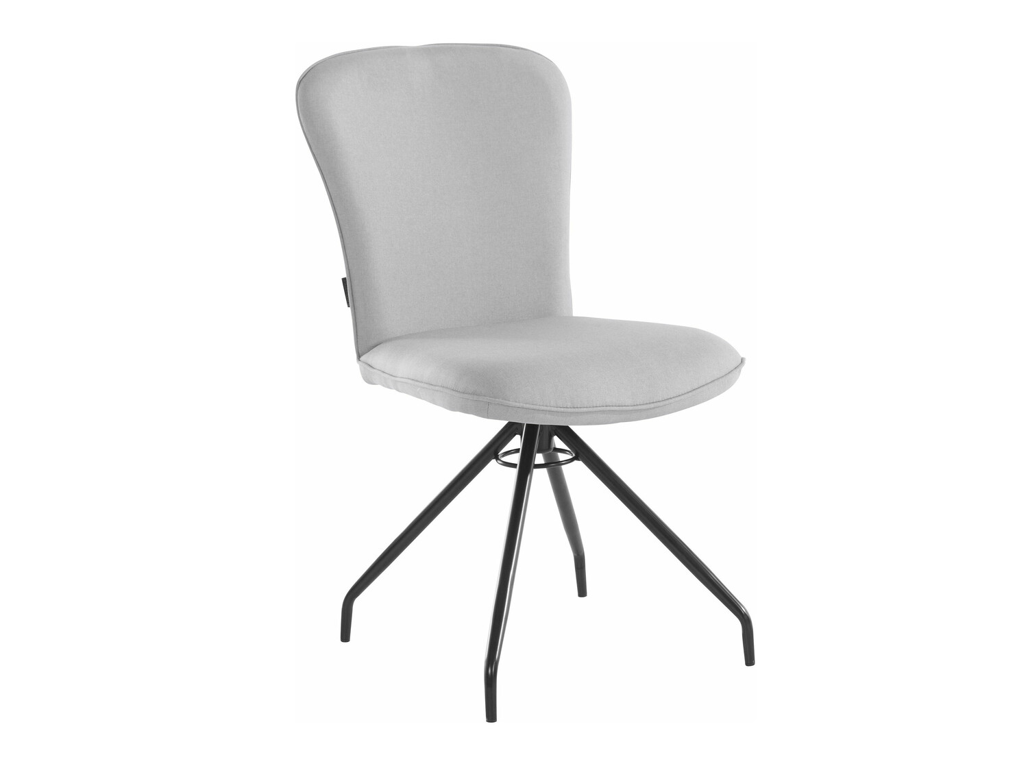 Stuhlset Denton 539 (Hellgrau + Schwarz)