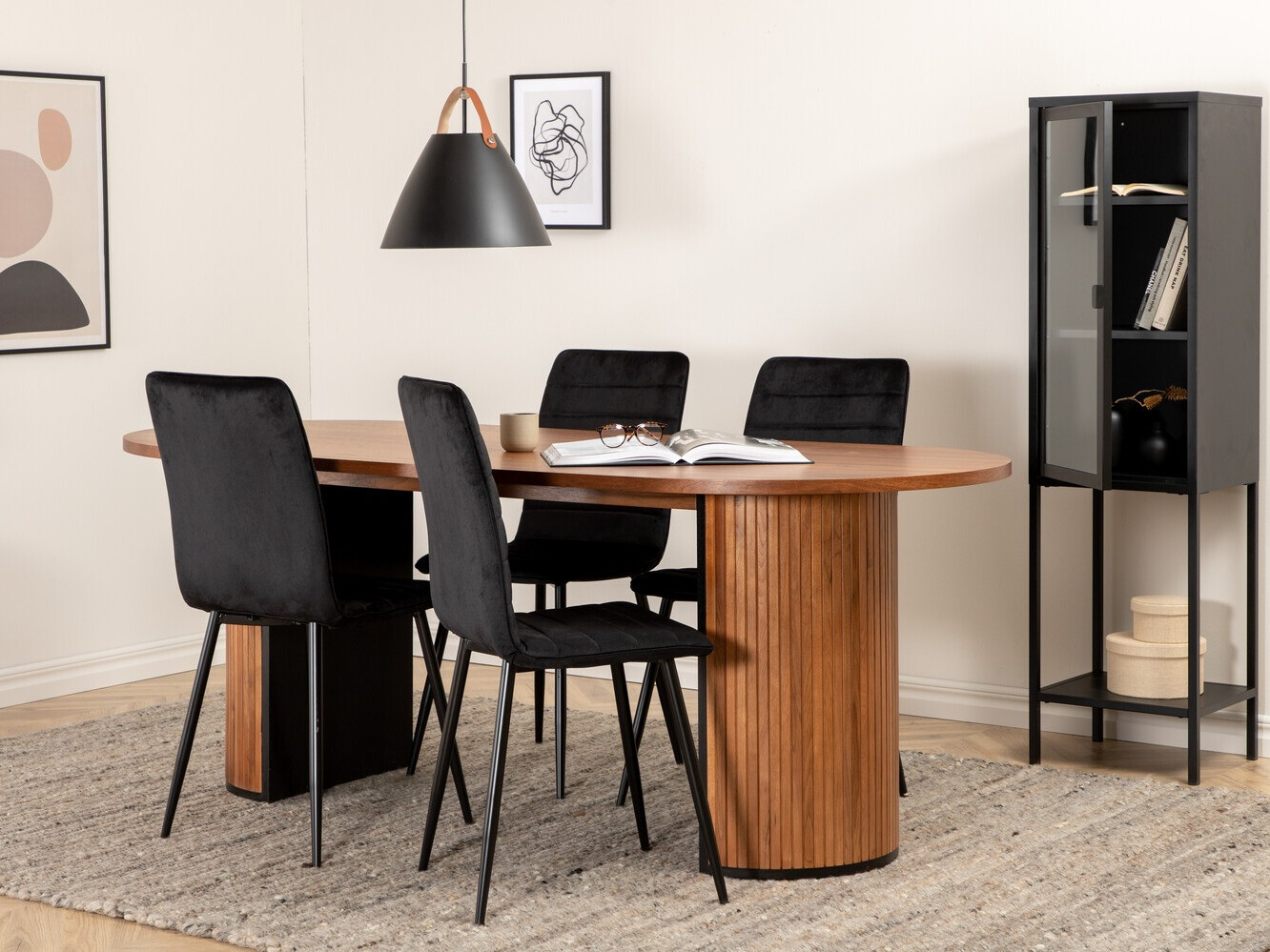 Essgruppe Dallas 2758 (Schwarz)