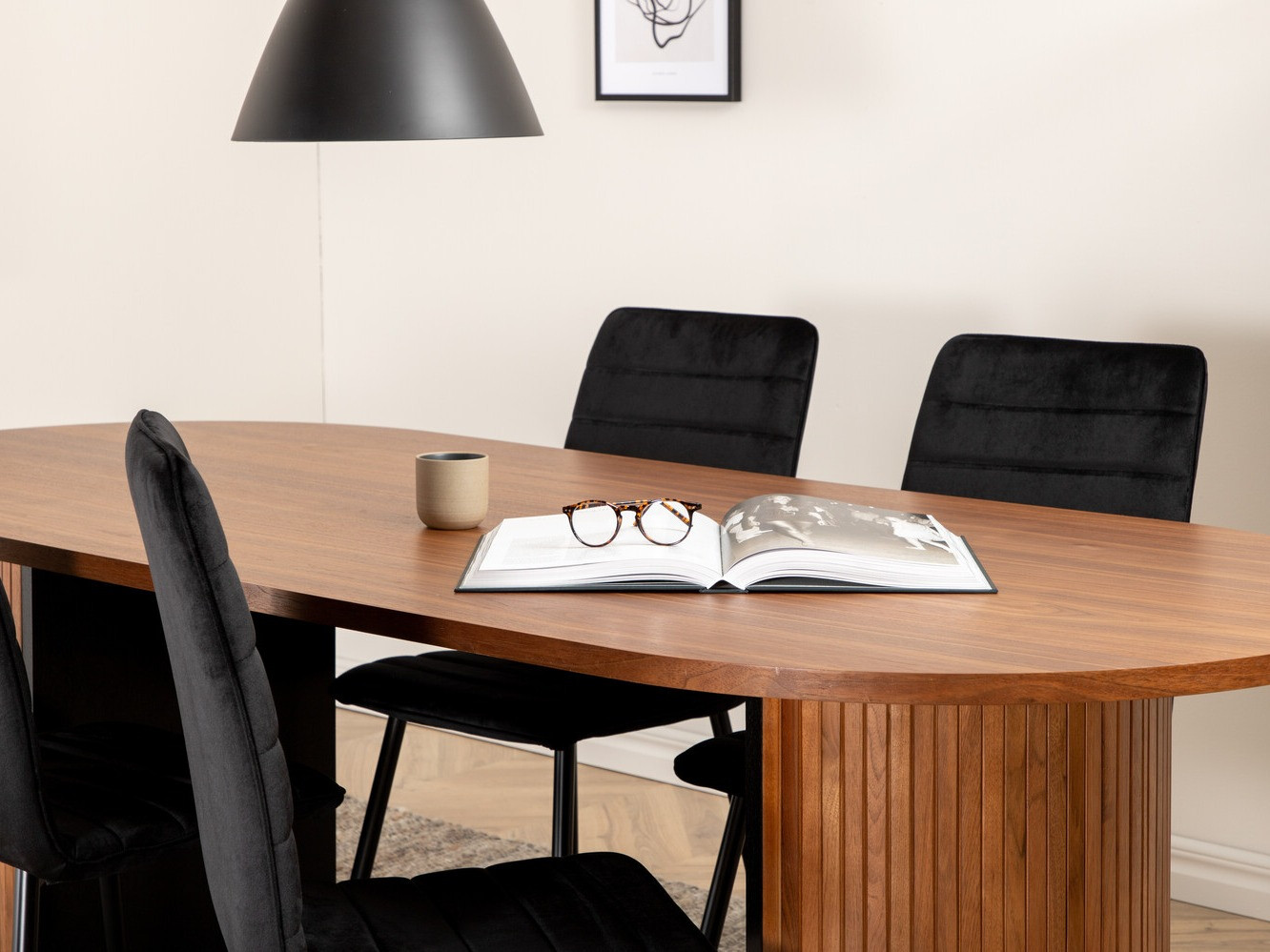 Essgruppe Dallas 2758 (Schwarz)