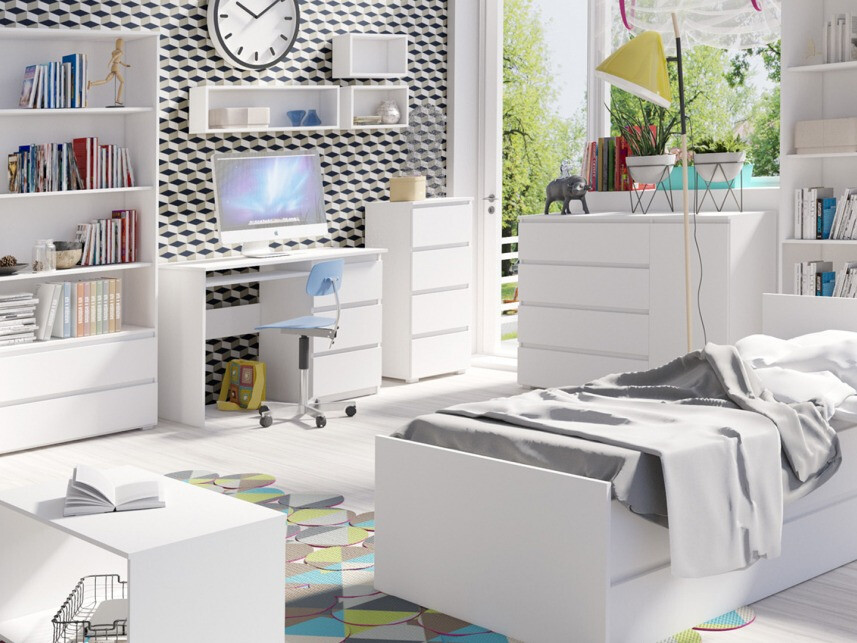 Kommode Cirdora 106 (Weiss)