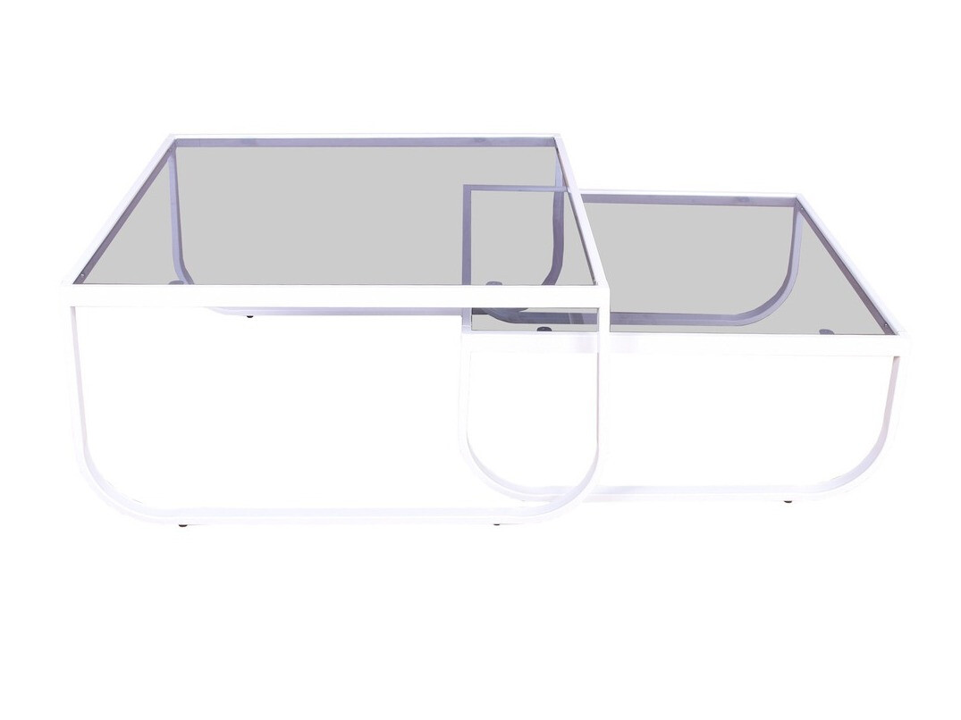 Couchtischset Dallas 220 (Weiss)