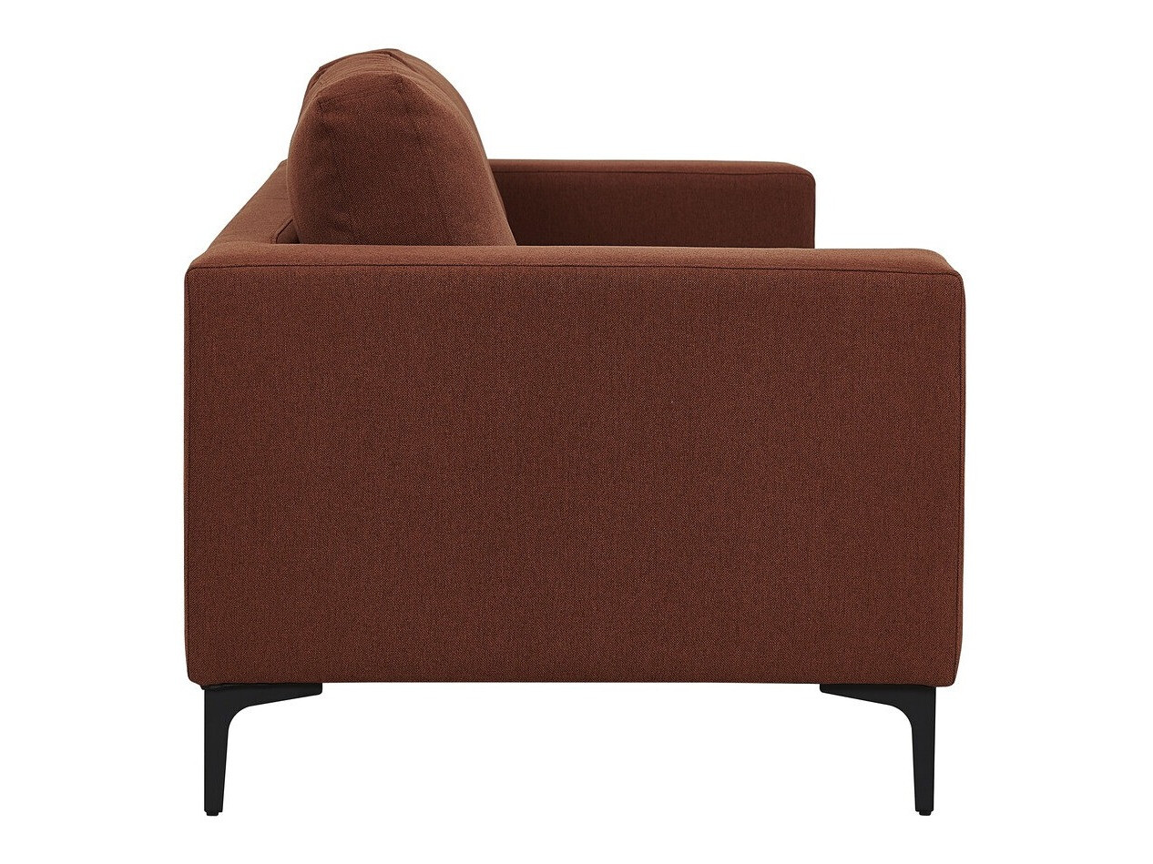 Sofa Dallas 2910 (Dunkelbraun + Schwarz)