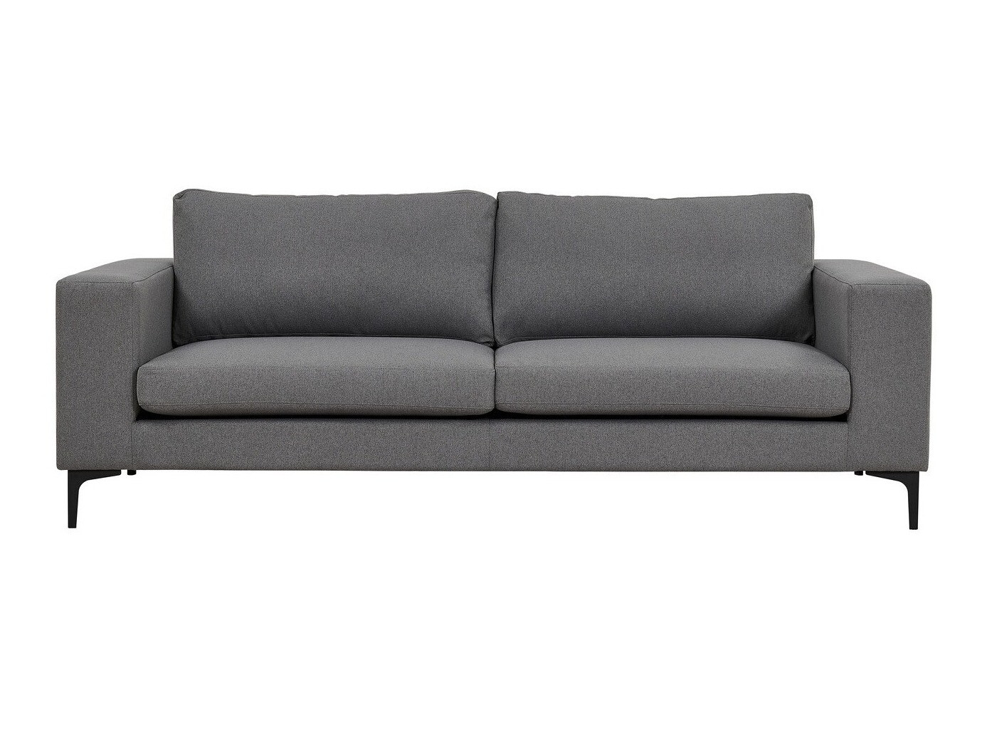 Sofa Dallas 2910 (Hellgrau + Schwarz)