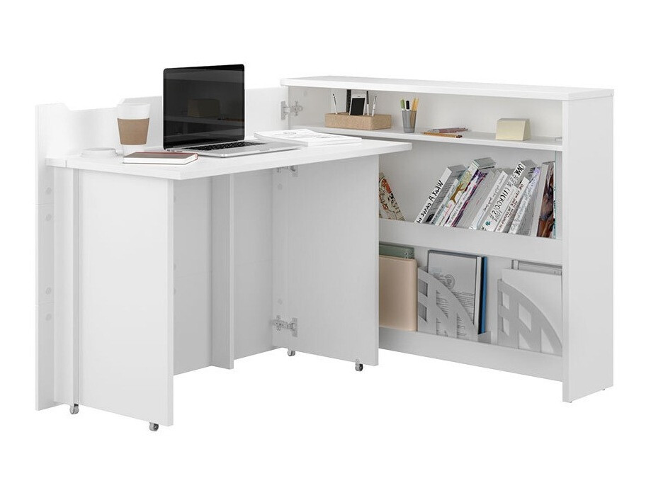 Eckschreibtisch Concept Pro Lenart (Weiss)