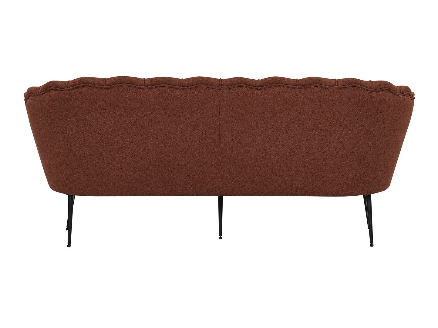Sofa Dallas 2917 (Dunkelbraun + Schwarz)