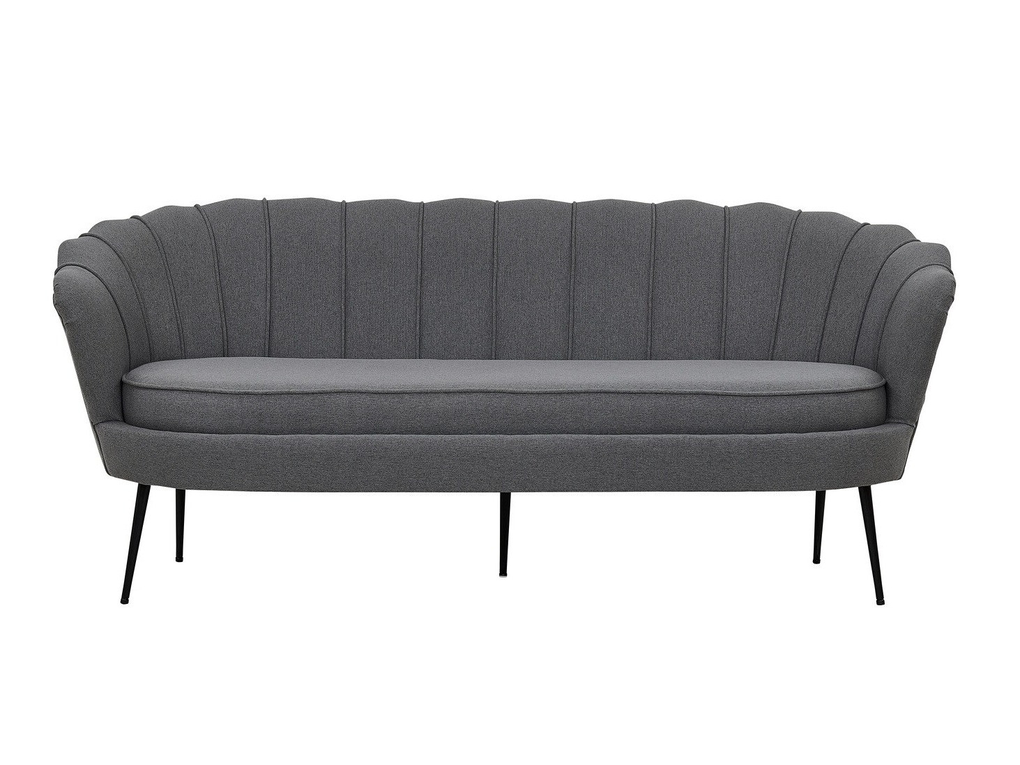 Sofa Dallas 2917 (Grau + Schwarz)