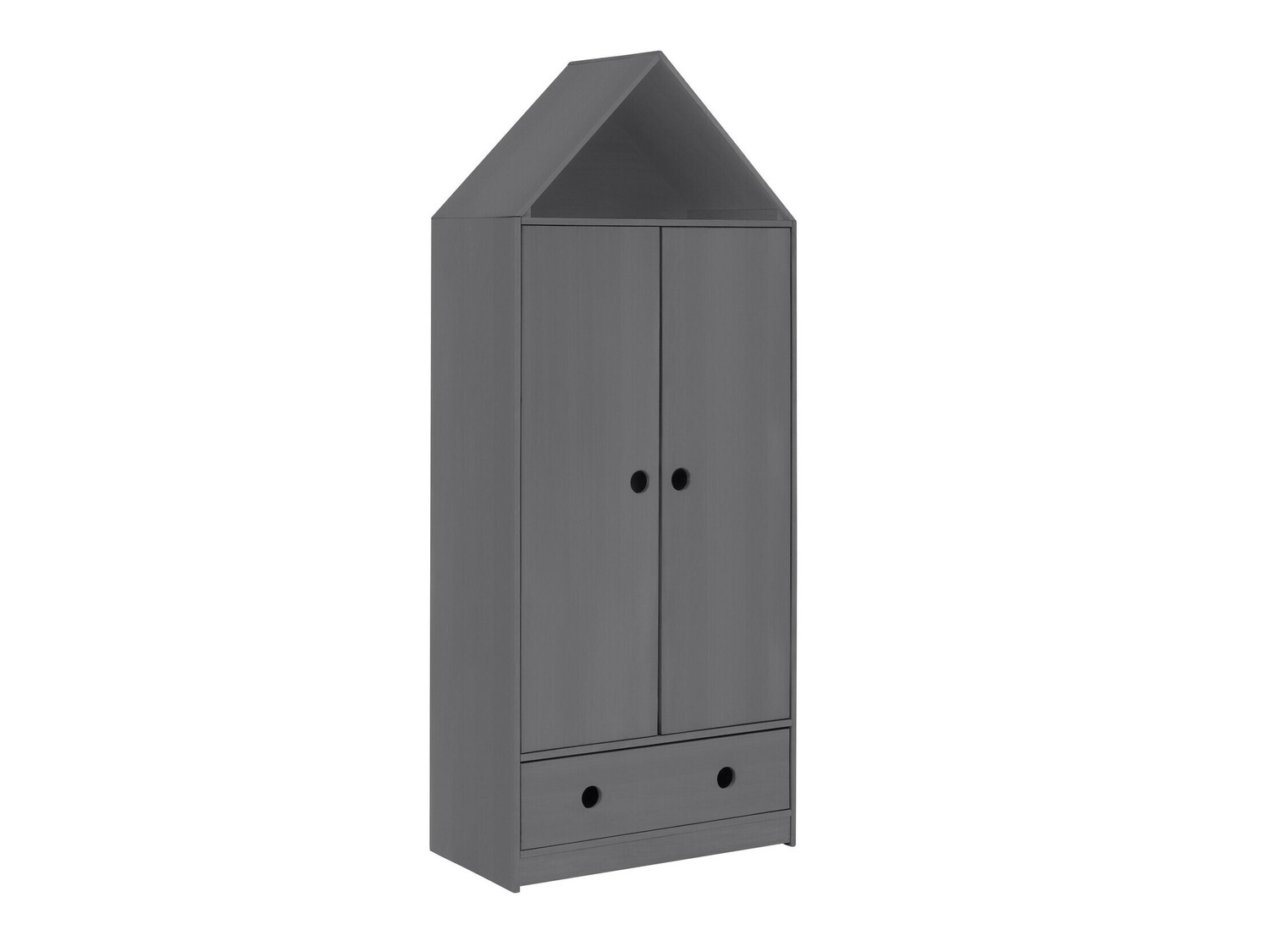 Kleiderschrank Ruvfiva 119 (Grau)