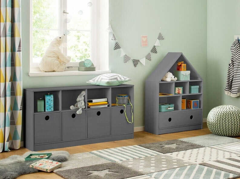 Kommode Ruvfiva 118 (Grau)