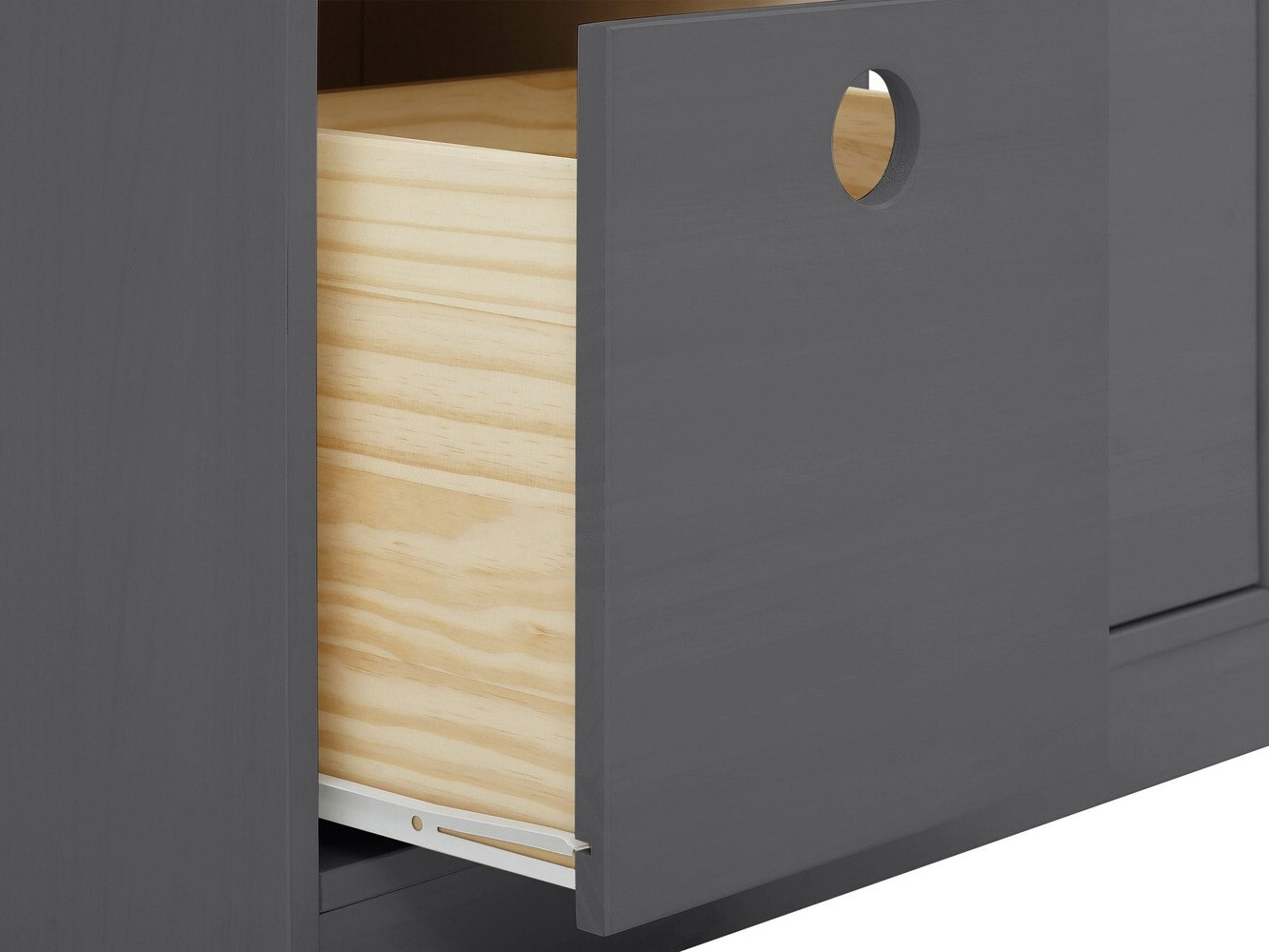 Kommoden Ruvfiva 118 (Grau)