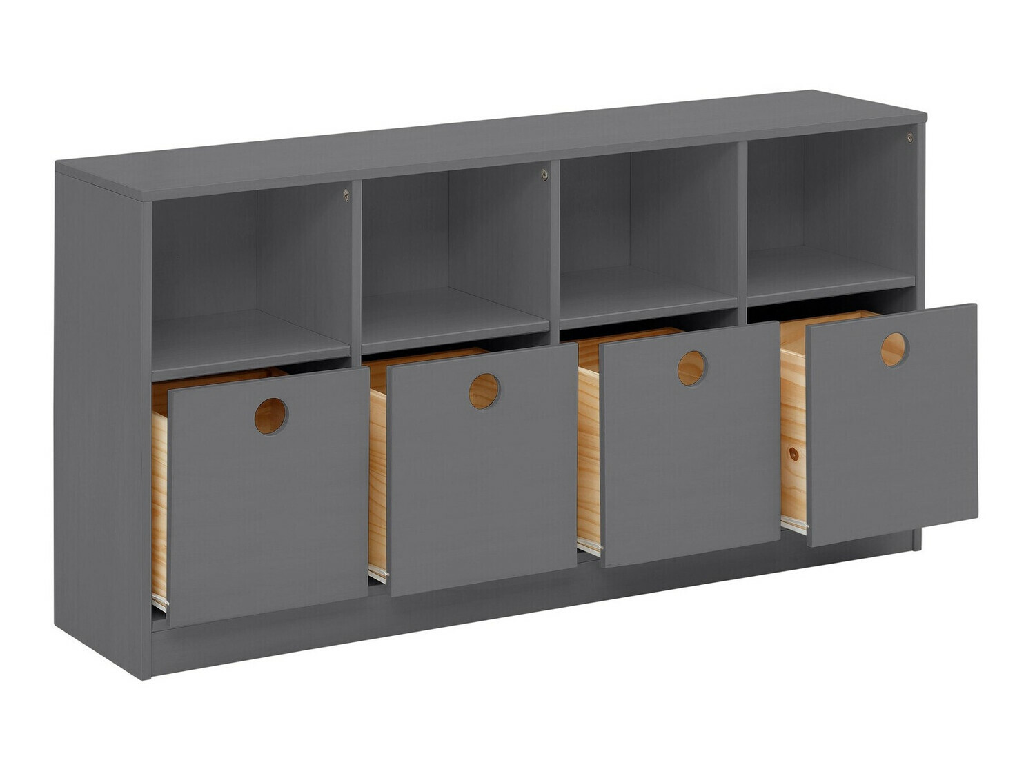 Kommoden Ruvfiva 118 (Grau)