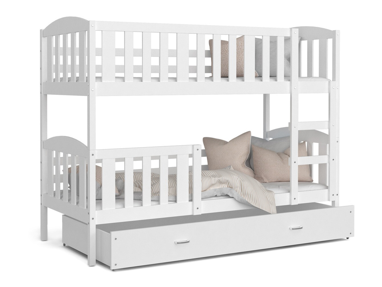 Etagenbett Aurora 104 (Weiss)