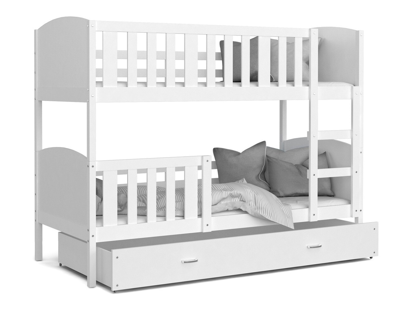 Etagenbett Aurora 113 (Weiss)
