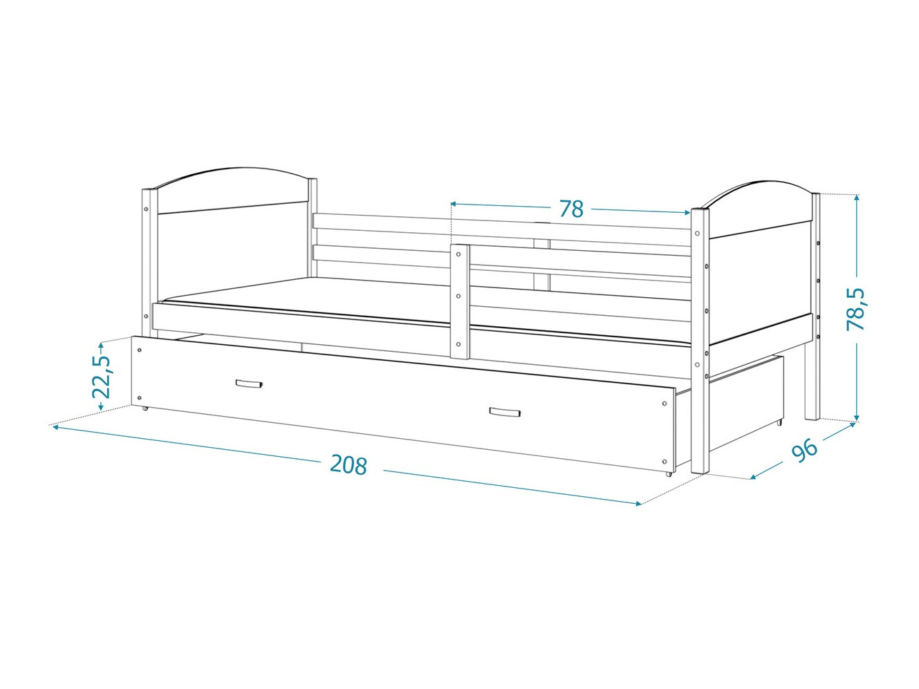 Bett Aurora 129