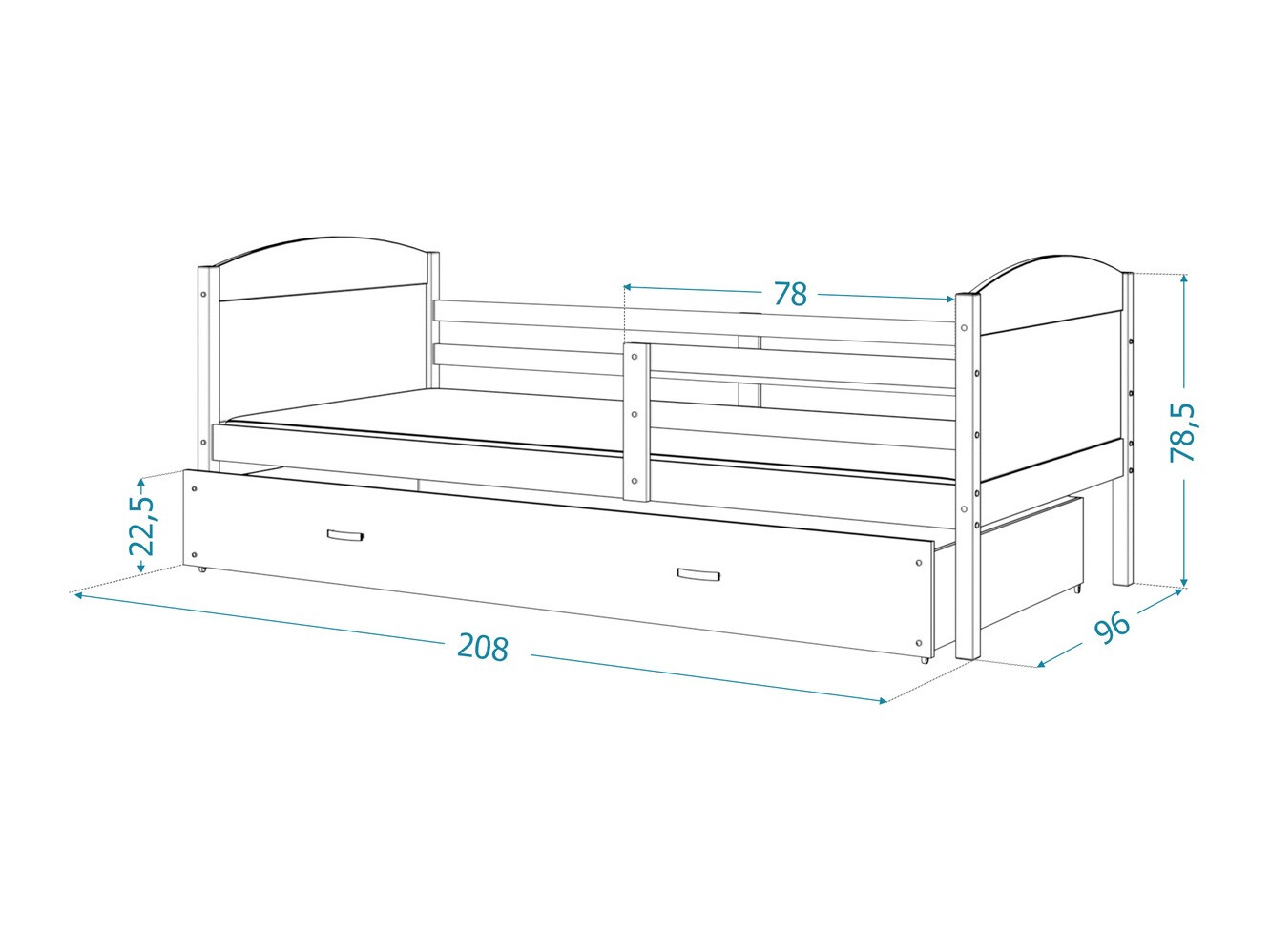 Bett Aurora 129