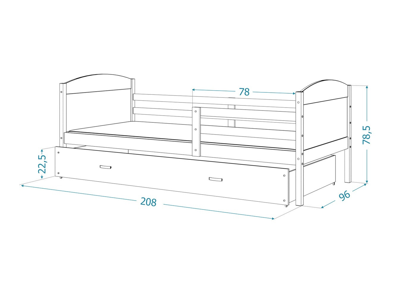 Bett Aurora 129