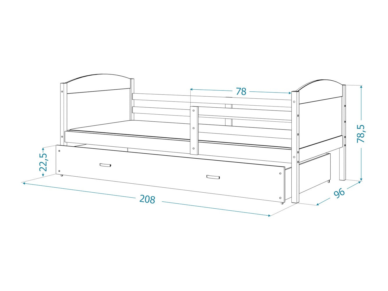 Bett Aurora 129