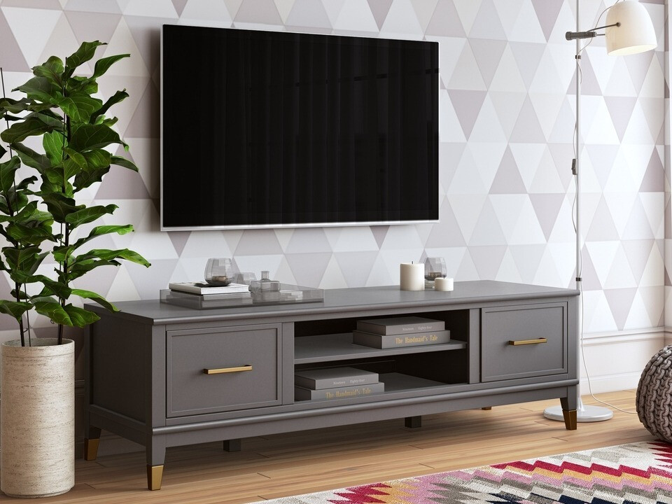 TV-Möbel CosmoLiving by Cosmopolitan Belromu 103 (Graphit)