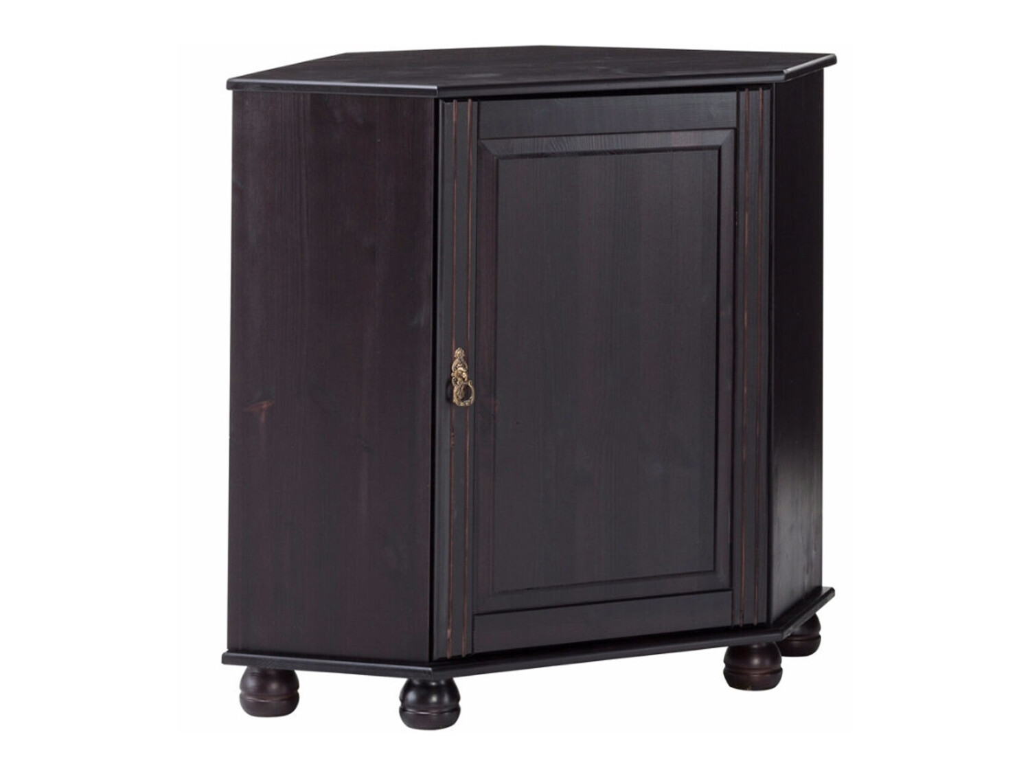 Eckschrank Nolcore 105 (Dunkelbraun)