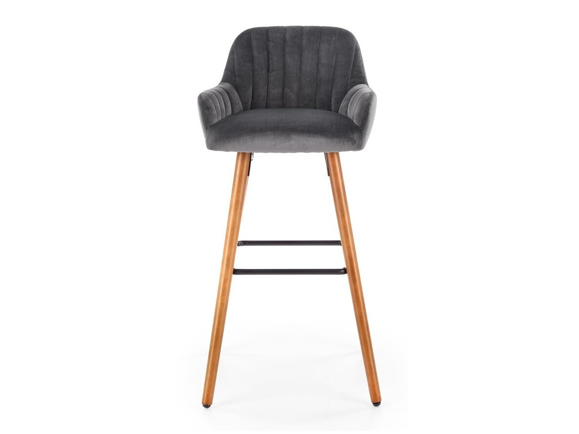 Barstuhl Houston 844 (Grau + Braun)