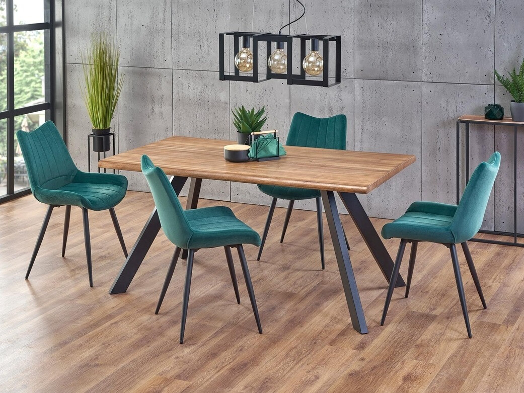 Stuhl Houston 883 (Dunkelgrün + Schwarz)