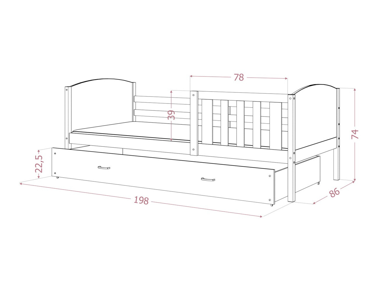 Bett Aurora 131