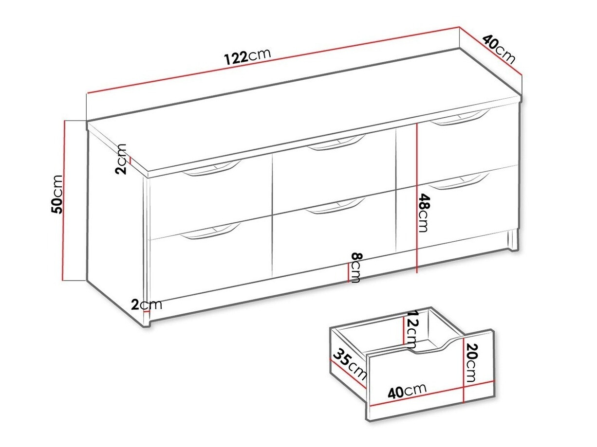 Kommoden Bristol 157