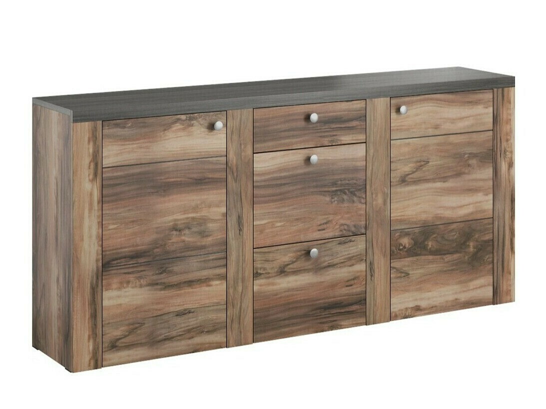 Kommoden Salelbo 107 (Nussholzoptik)