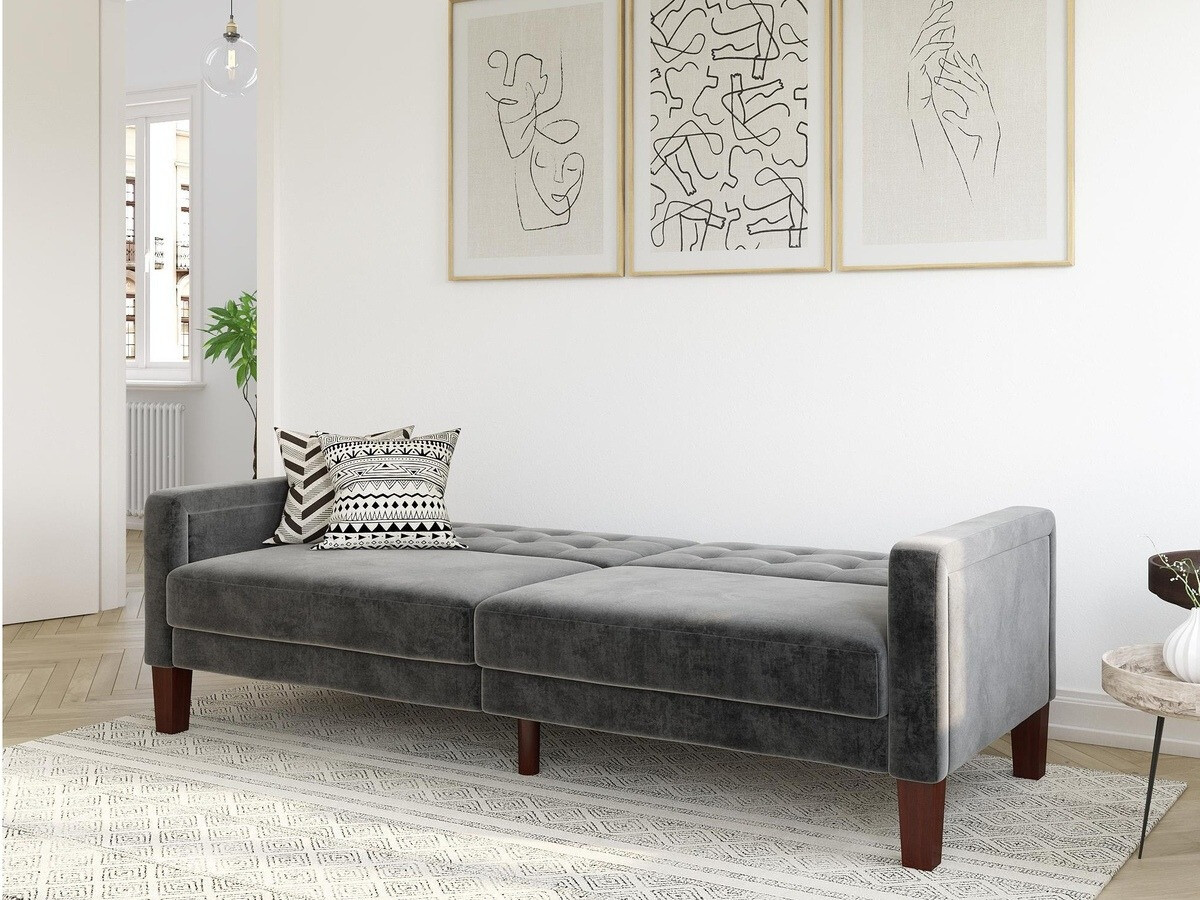 Schlafsofa Tulsa 128 (Grau)