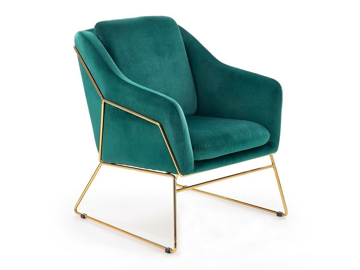 Sessel Houston 846 (Türkis + Gold)