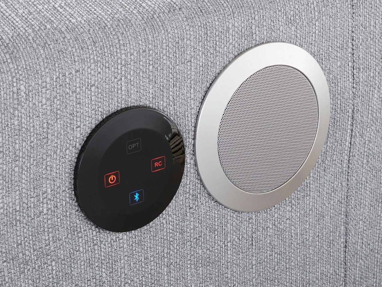 Bett Denton 589 (Hellgrau)