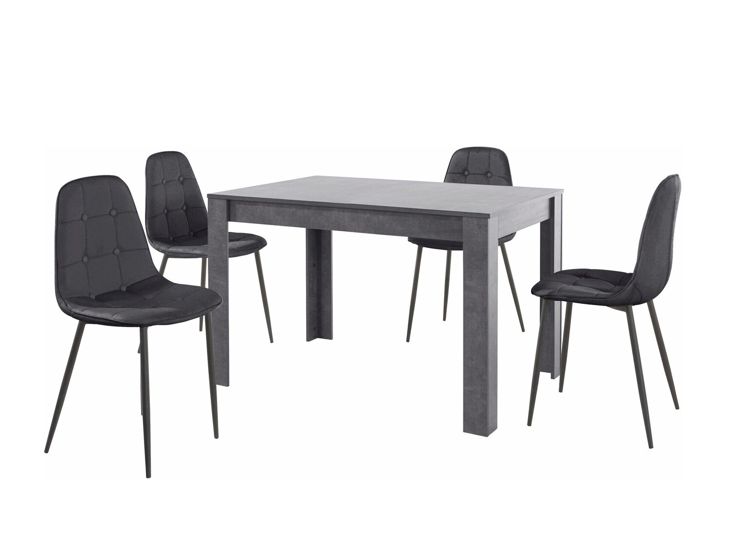 Essgruppe Denton 457 (Schwarz)