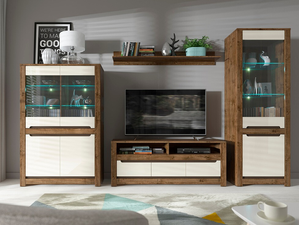 Wohnzimmer-Set Ophevaru 110
