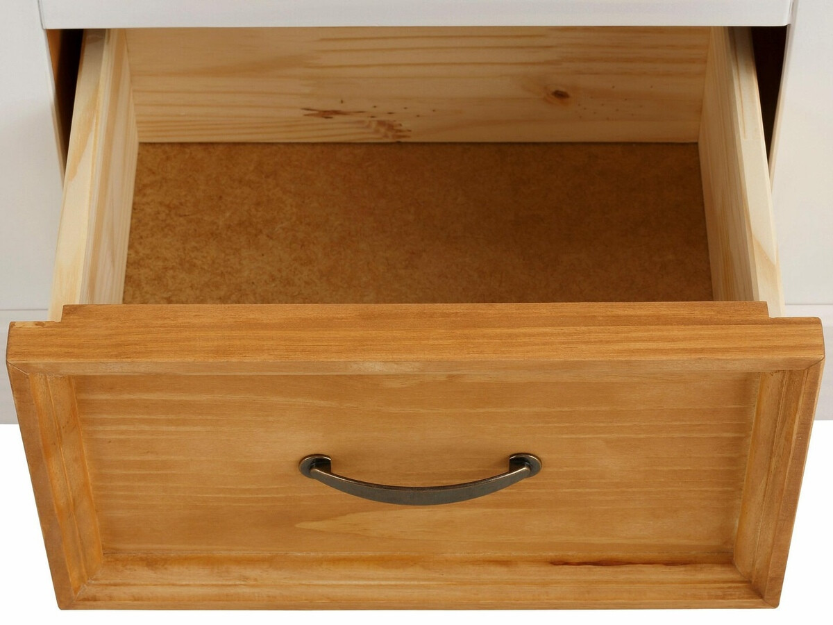 Kommoden Tolelio 100 (Grau + Kiefernholzoptik)