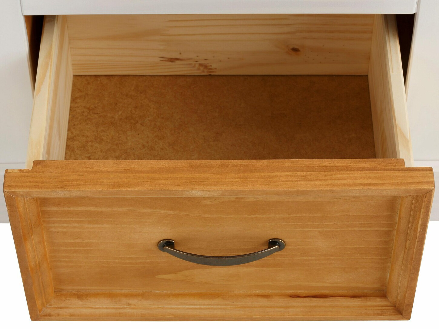 Kommoden Tolelio 100 (Weiss + Kiefernholzoptik)