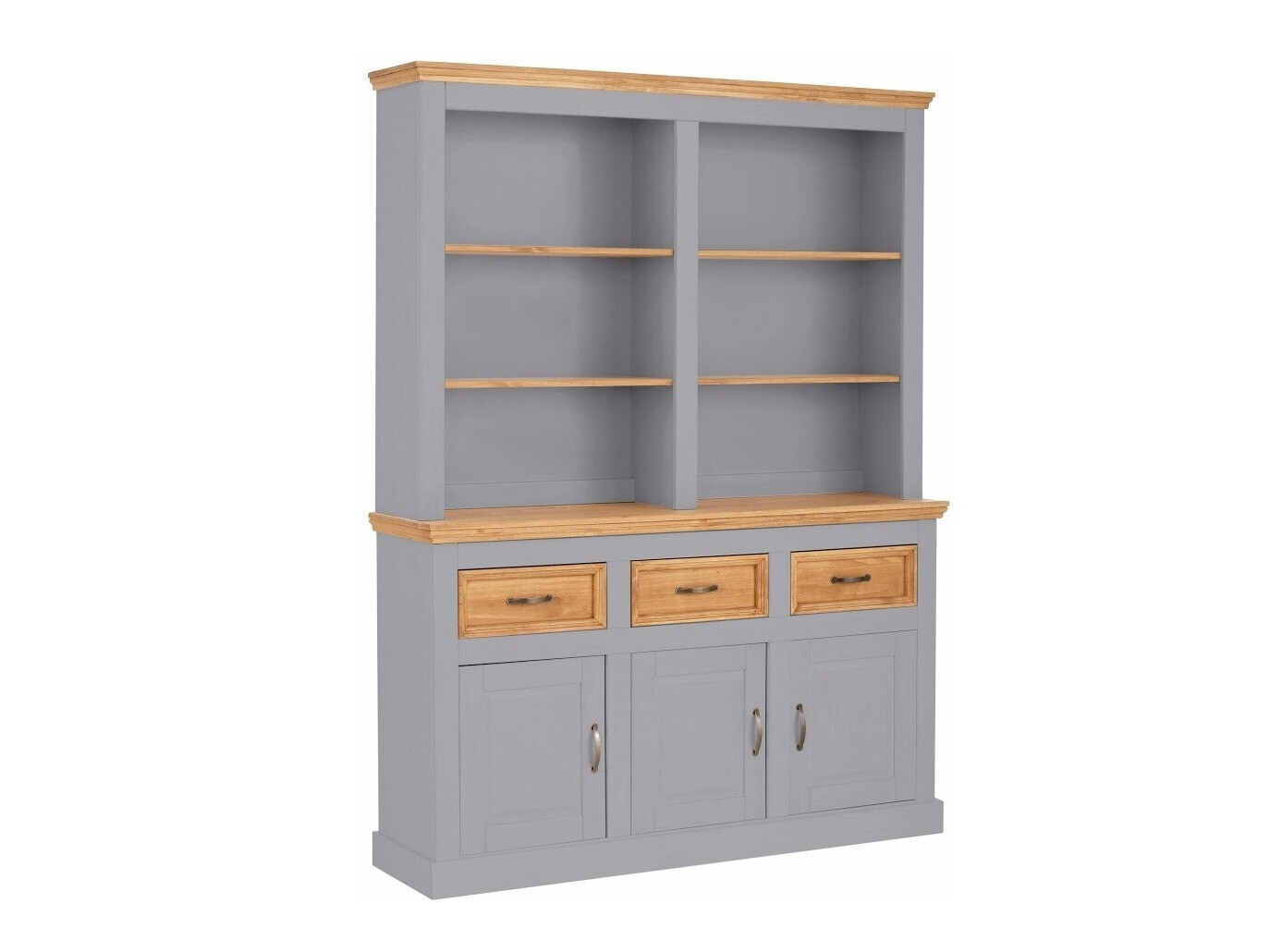 Regal Tolelio 110 (Grau + Kiefernholzoptik)