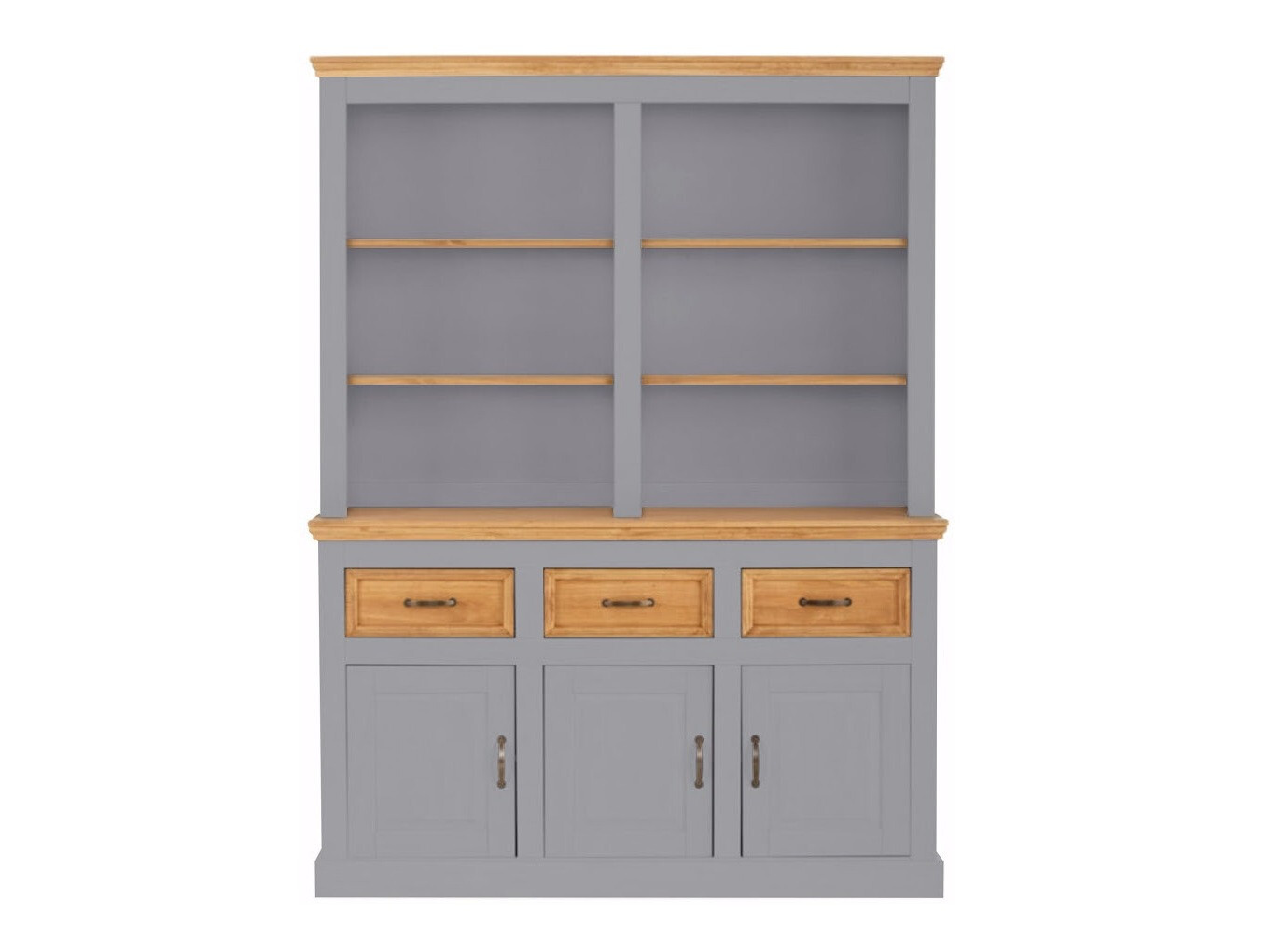 Regal Tolelio 110 (Grau + Kiefernholzoptik)