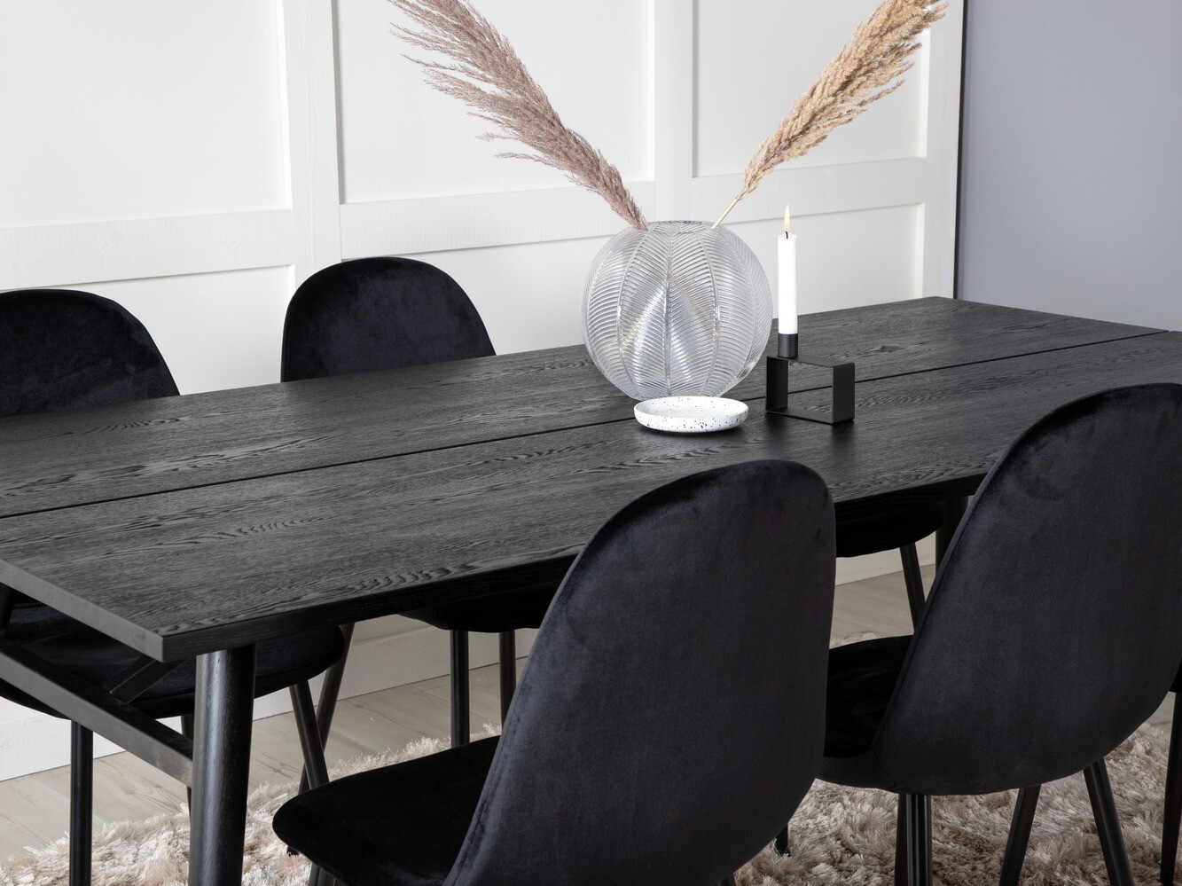 Essgruppe Dallas 1786 (Schwarz)