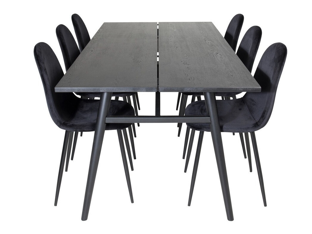 Essgruppe Dallas 1786 (Schwarz)