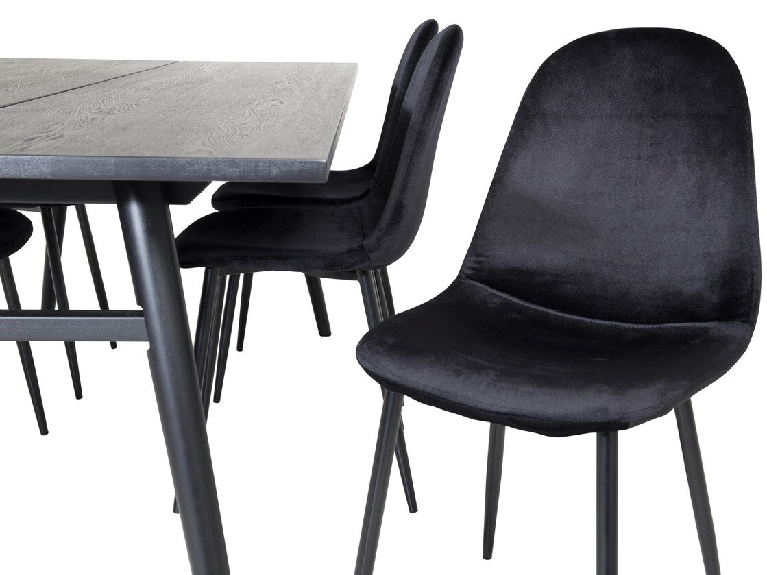 Essgruppe Dallas 1786 (Schwarz)