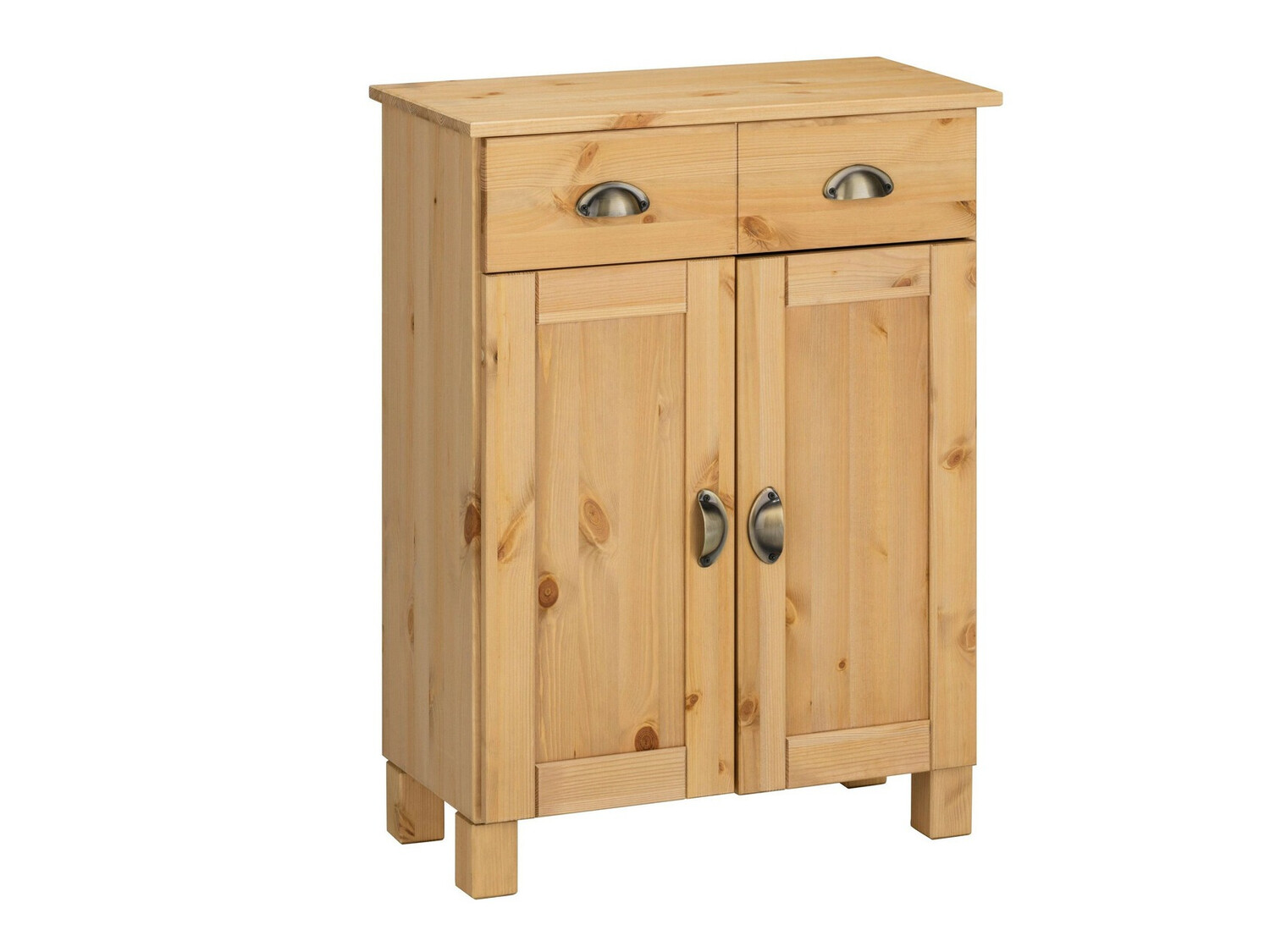 Stehender Badezimmerschrank Serelbu 104 (Kiefernholzoptik)