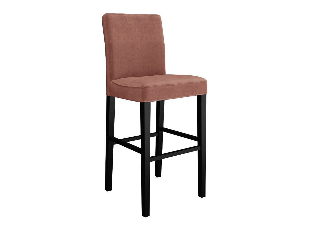 Barstuhl Racine 103 (Schwarz + Magic Velvet 2258)