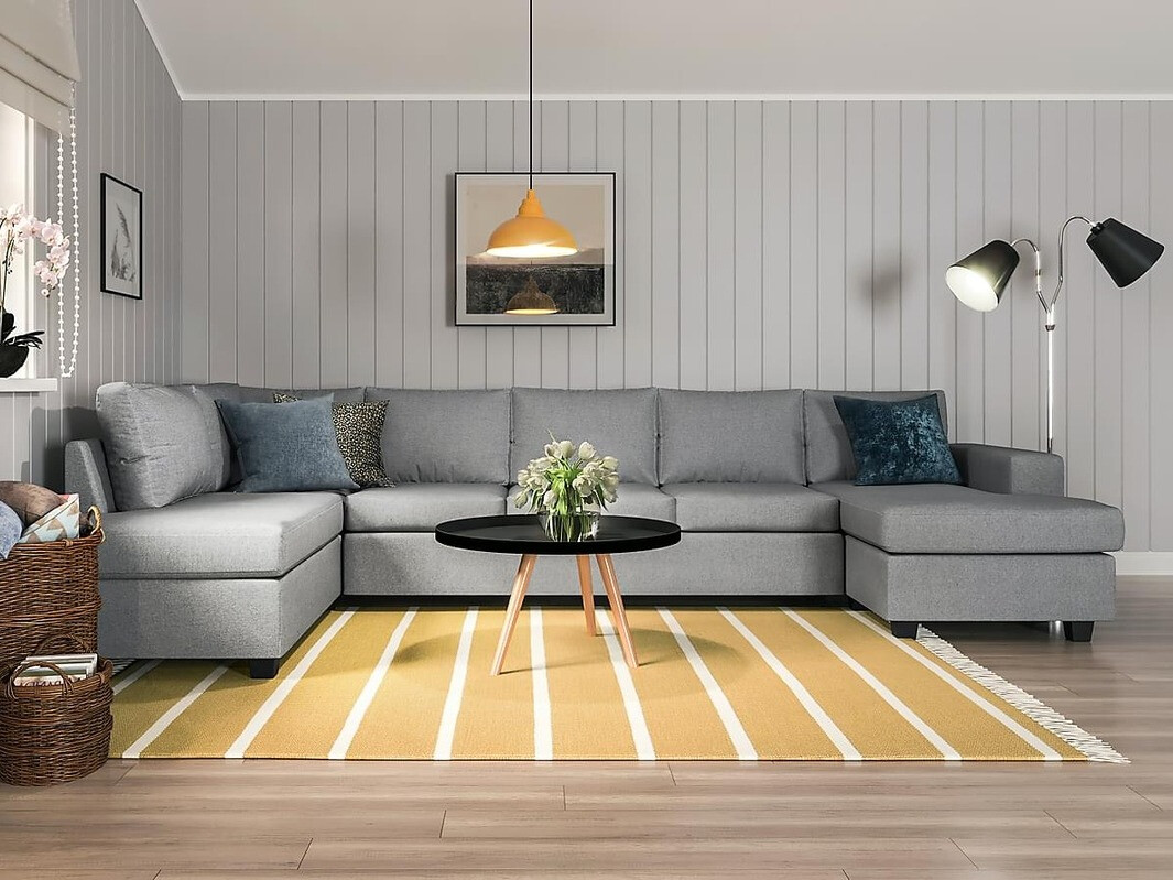 Ecksofa In Living 354 (Malmo 90)