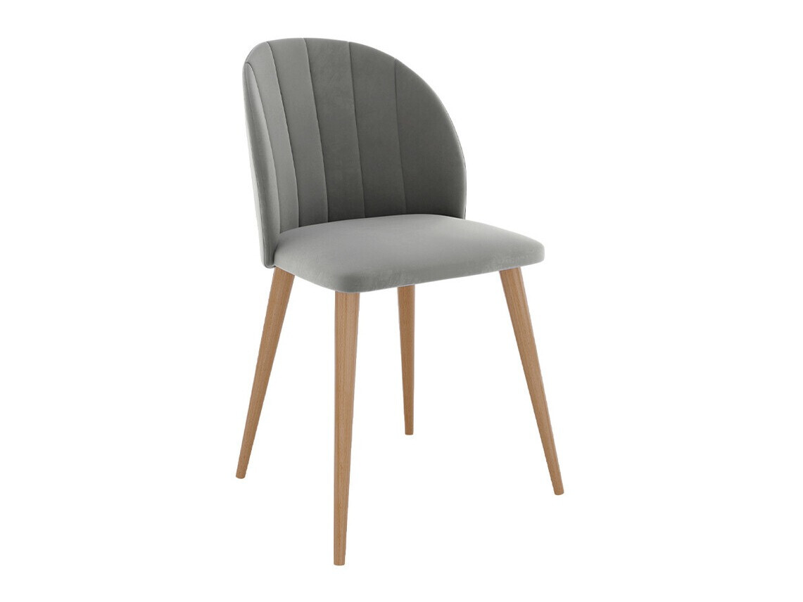 Stuhl Racine 104 (Braun + Magic Velvet 2217)
