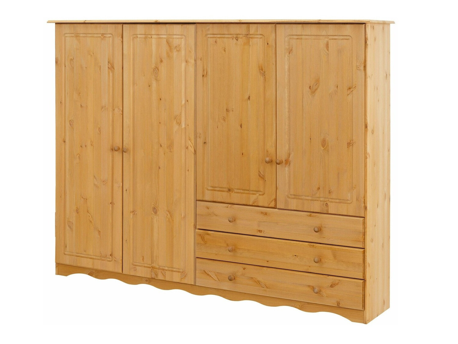 Kleiderschrank Denton 240 (Kiefernholzoptik)